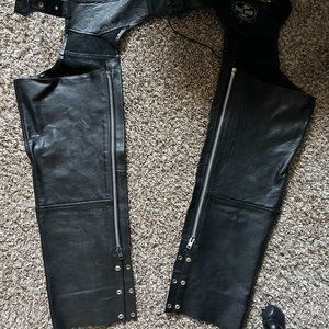 Mens leather chaps chapps Gem